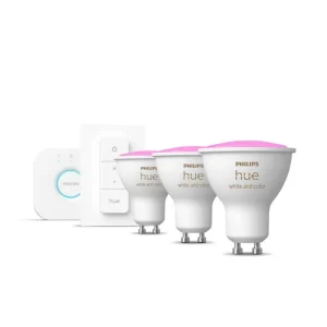 Kit Philips Hue 3xGU10 White & Color LED