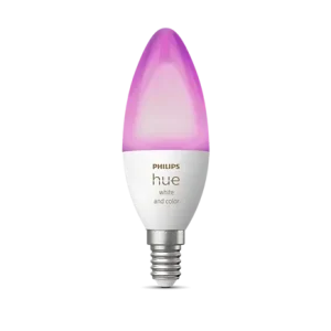 Lâmpada Philips Hue E14 White & Color