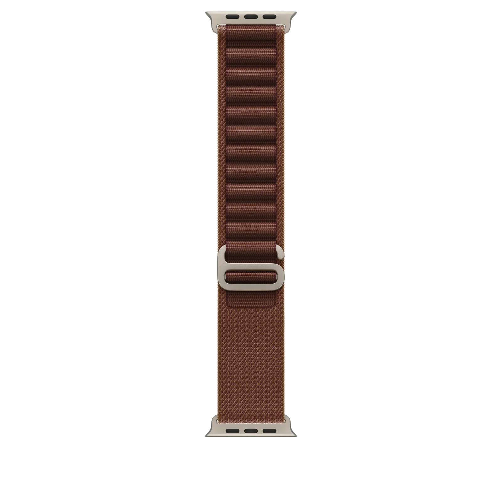 Loop Alpine bordô de 49 mm - L - acabamento em titânio natural