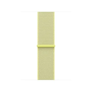 Loop desportiva amarelo‑néon de 42 mm