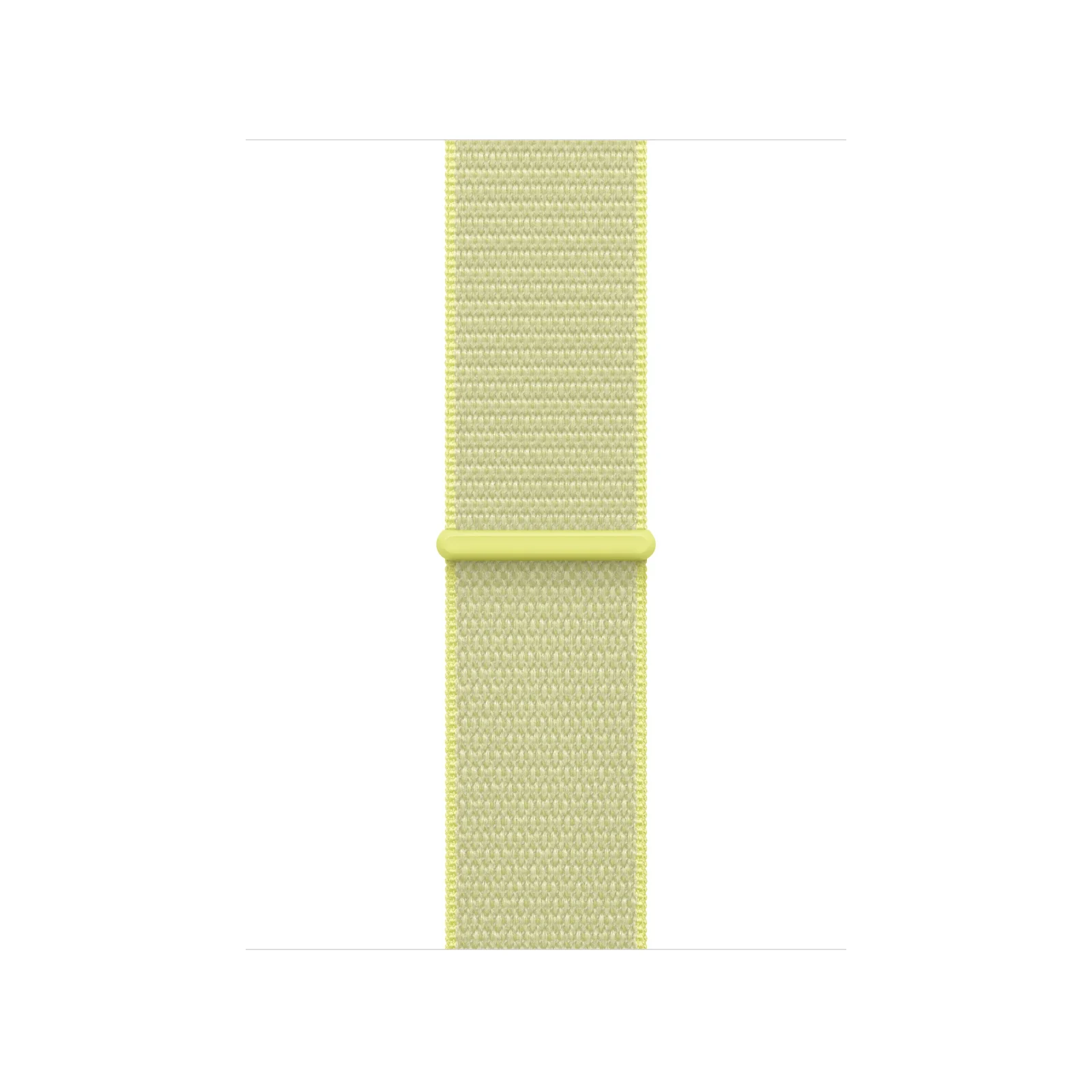Loop desportiva amarelo‑néon de 42 mm