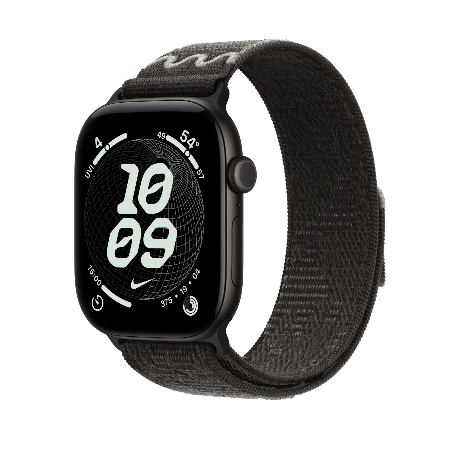 Loop desportiva Nike preto After Dark de 46 mm - Image 2