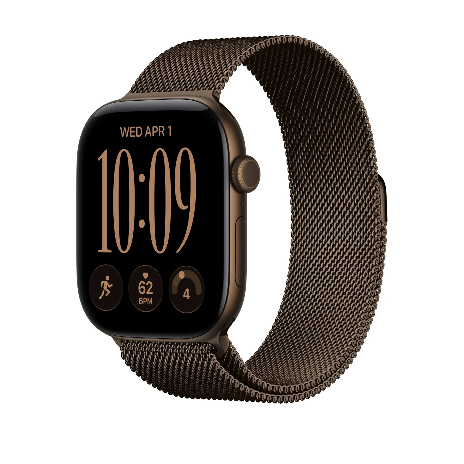 Loop milanesa bronze escuro de 46 mm - S/M - Image 2