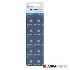 Pilha Botão Alcalina AG9 1.5V Blister AGFAPHOTO preço por cada pilha
