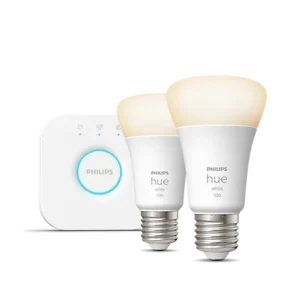 Starter Kit Philips Hue 2 x E27 - Branco