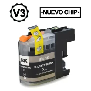 Tinteiro Brother LC123XL LC121XL Preto compatível