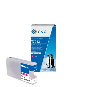 Tinteiro Epson T7013 compatível Magenta