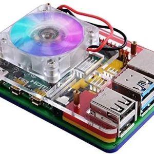 Ventilador de 40 mm 40 x 40 x 10 mm DC 5 V / 3,3 V para usar em Raspberry